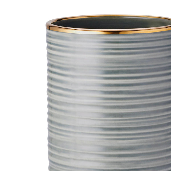 Load image into Gallery viewer, AERIN Calinda Tall Vase - Shadow