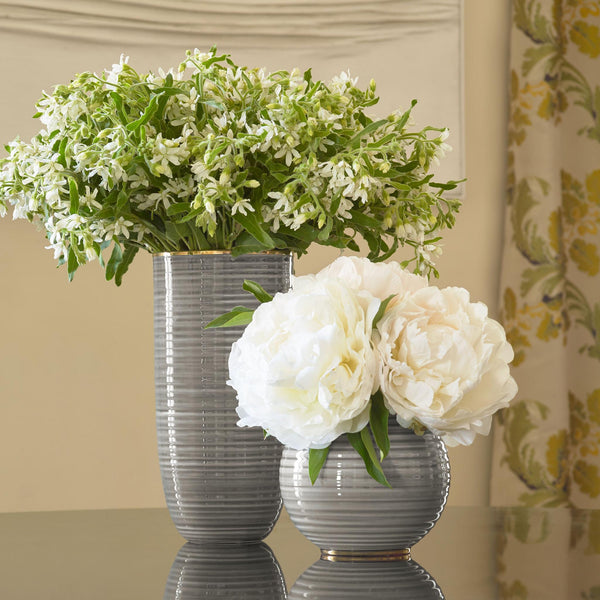 Load image into Gallery viewer, AERIN Calinda Tall Vase - Shadow