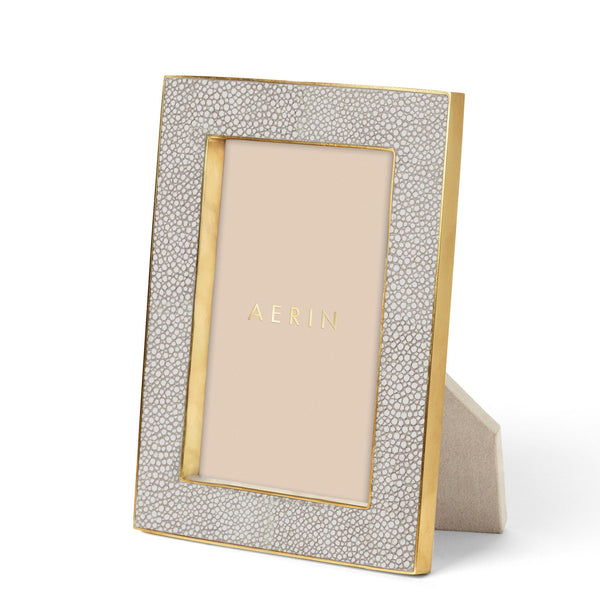 Load image into Gallery viewer, AERIN Classic Shagreen 4x6 Frame - Dove