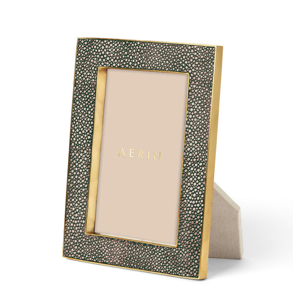 Load image into Gallery viewer, AERIN Classic Shagreen 4x6 Frame - Chocolate