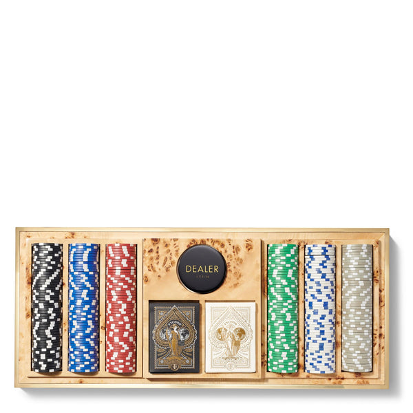 Load image into Gallery viewer, AERIN Shagreen Poker Set - Cream