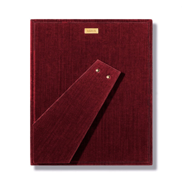 Load image into Gallery viewer, AERIN Valentina 5x7 Velvet Frame - Cinnabar