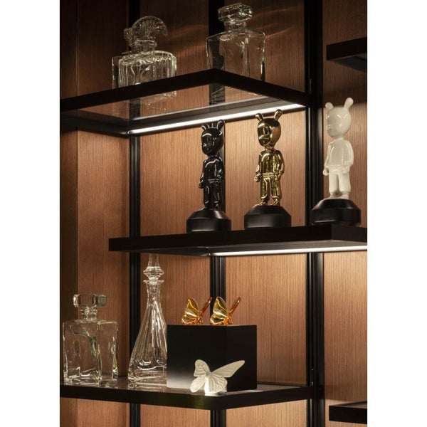 Load image into Gallery viewer, Lladro Butterfly Figurine - Golden Luster & White