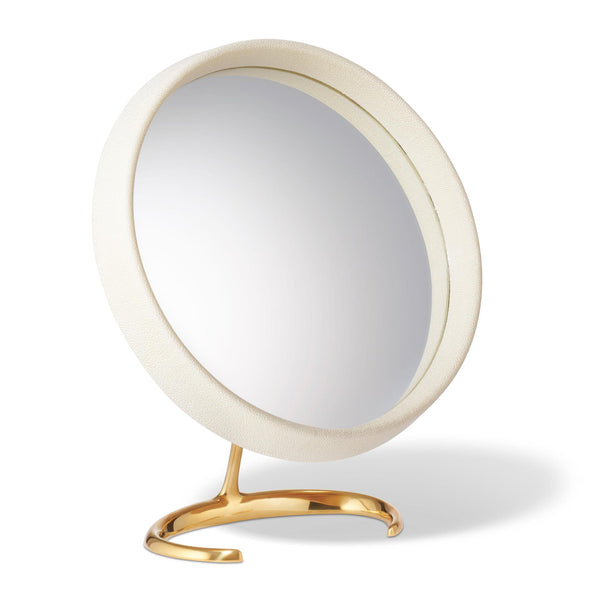 Load image into Gallery viewer, AERIN Shagreen Vanity Mirror