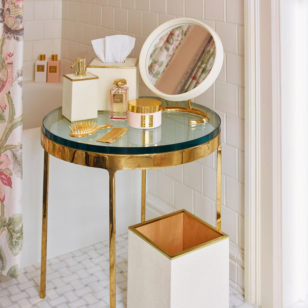 Load image into Gallery viewer, AERIN Shagreen Vanity Mirror