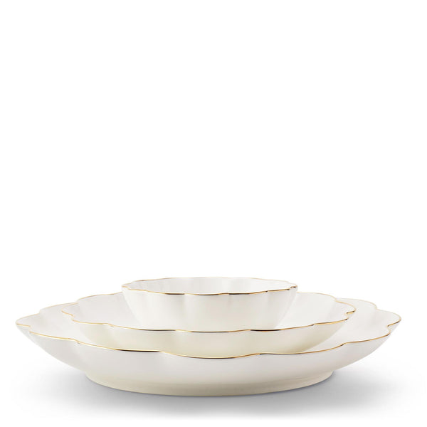 Load image into Gallery viewer, AERIN Scalloped Nesting Dish, Set of 3