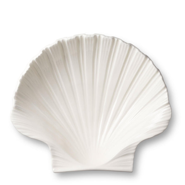 Load image into Gallery viewer, AERIN Shell Platter, Medium - CREAM