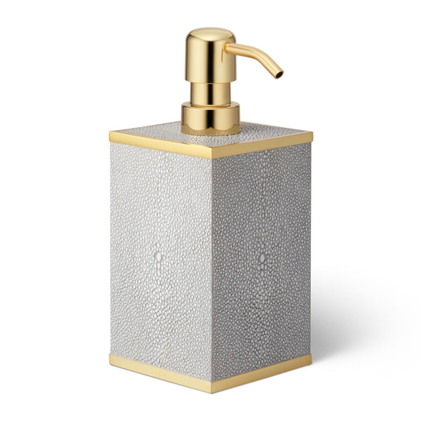 Load image into Gallery viewer, AERIN Classic Shagreen Soap Pump Dispenser - Dove