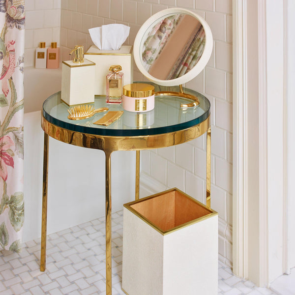 Load image into Gallery viewer, AERIN Classic Shagreen Soap Pump Dispenser - Dove