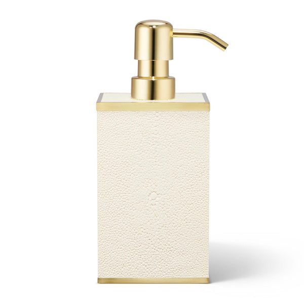 Load image into Gallery viewer, AERIN Classic Shagreen Soap Pump Dispenser - Cream