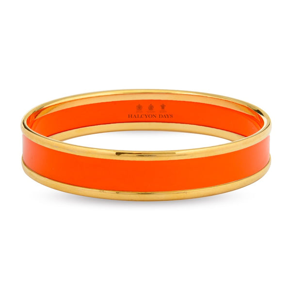 Load image into Gallery viewer, Halcyon Days "Orange & Gold" Bangle
