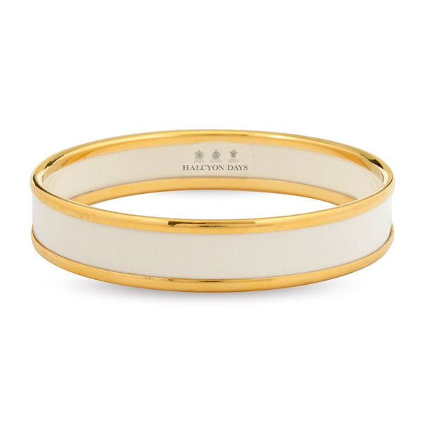 Load image into Gallery viewer, Halcyon Days "Ivory & Gold" Bangle