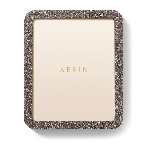 Load image into Gallery viewer, AERIN Modern Shagreen 8x10 Frame - Chocolate