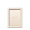 Load image into Gallery viewer, AERIN Piero Leather 4x6 Frame - Shadow White