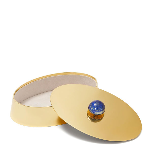 Load image into Gallery viewer, AERIN Ornella Brass Box