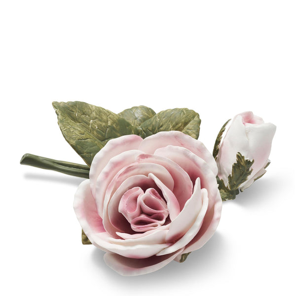Load image into Gallery viewer, AERIN Porcelain Rose with Bud