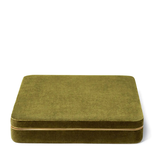 Load image into Gallery viewer, AERIN Velvet Chess Set, Moss