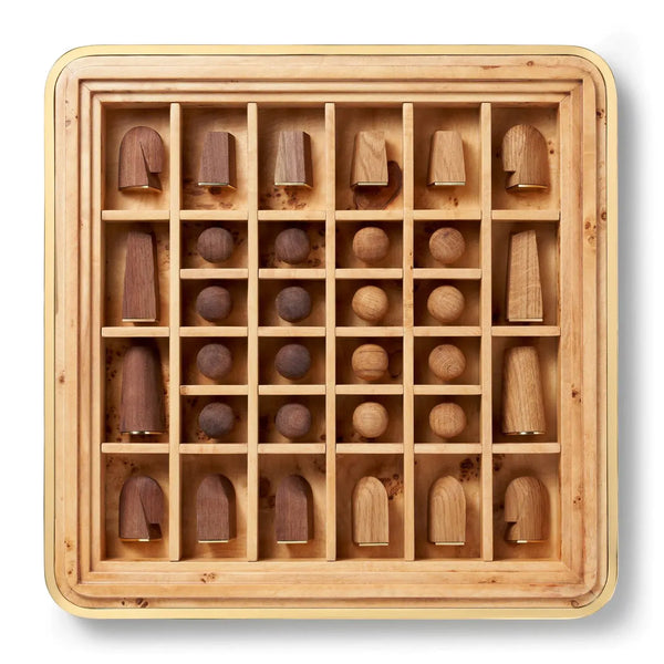 Load image into Gallery viewer, AERIN Velvet Chess Set, Moss