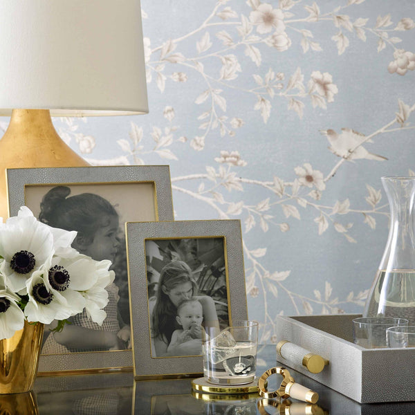 Load image into Gallery viewer, AERIN Shagreen Coaster, Set of 4 - Dove