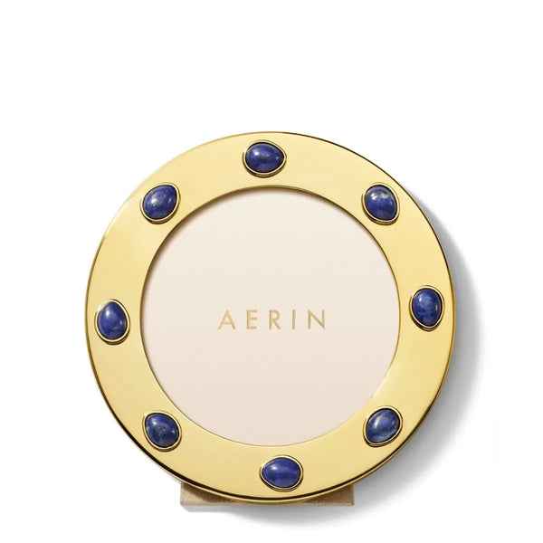 Load image into Gallery viewer, AERIN Augusta Gemstone Round frame, Lapis
