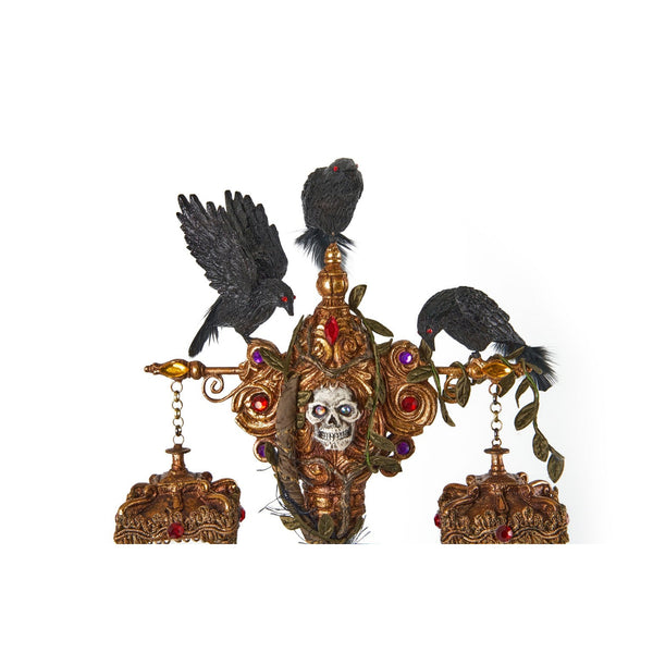 Load image into Gallery viewer, Katherine's Collection Gone Batty Lantern With Crow