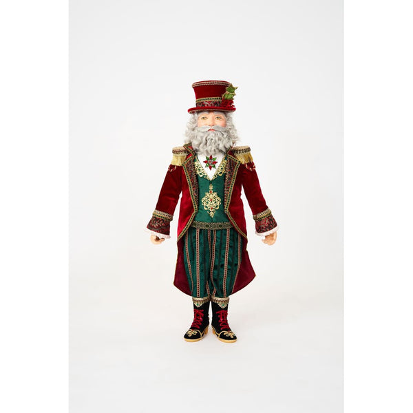 Load image into Gallery viewer, Katherine's Collection Twelve Days Ringmaster Santa 24-Inch