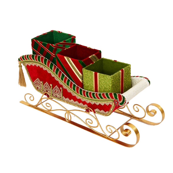 Load image into Gallery viewer, Katherine's Collection All The Trimmings Sled Serving Piece