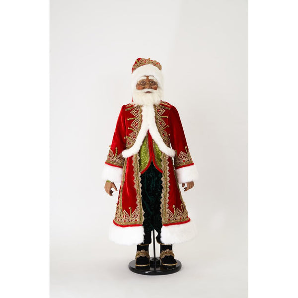 Load image into Gallery viewer, Katherine's Collection Father Christmas Trimmings (POC) Doll