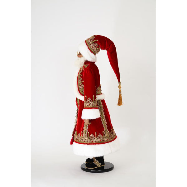 Load image into Gallery viewer, Katherine's Collection Father Christmas Trimmings (POC) Doll