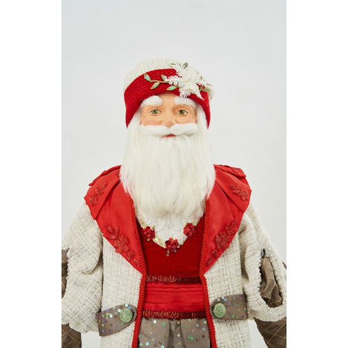 Katherine's Collection Mistletoe Magic Santa Doll