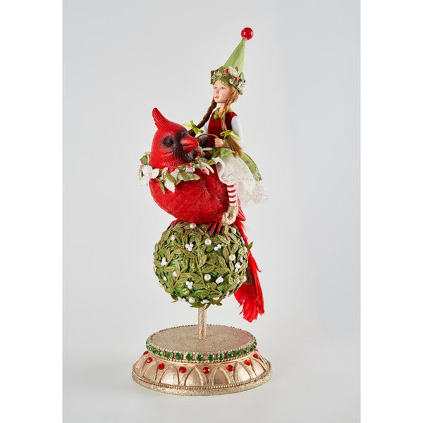 Load image into Gallery viewer, Katherine's Collection Clara the Gnome and Cardinal