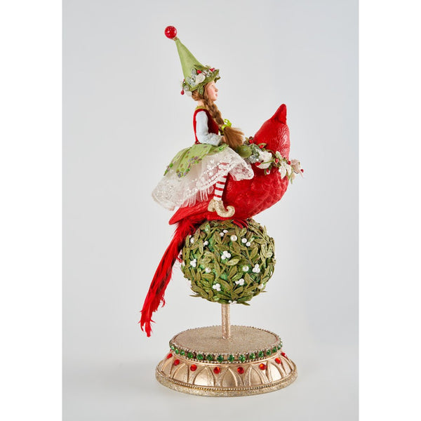 Load image into Gallery viewer, Katherine's Collection Clara the Gnome and Cardinal