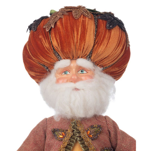 Load image into Gallery viewer, Katherine's Collection Harvest Pumpkin Hat Ledge Sitter