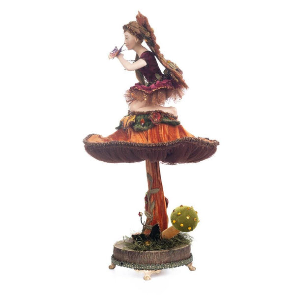 Load image into Gallery viewer, Katherine's Collection Fairy on Mushroom Figure