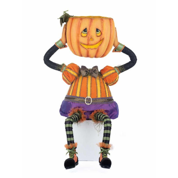 Load image into Gallery viewer, Katherine's Collection Percy Pumpkin Head Candy Bowl