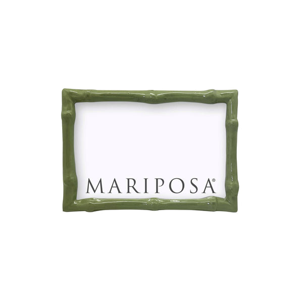 Load image into Gallery viewer, Mariposa Bamboo Green 4x6 Frame
