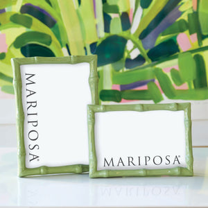 Mariposa Bamboo Green 4x6 Frame