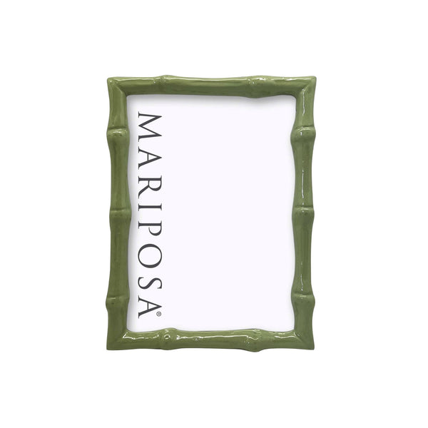 Load image into Gallery viewer, Mariposa Bamboo Green 5x7 Frame