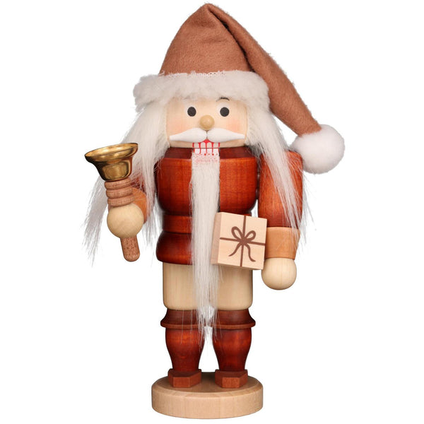 Load image into Gallery viewer, Christian Ulbricht Nutcracker - Santa With Bell (Natural) - 6.1"H