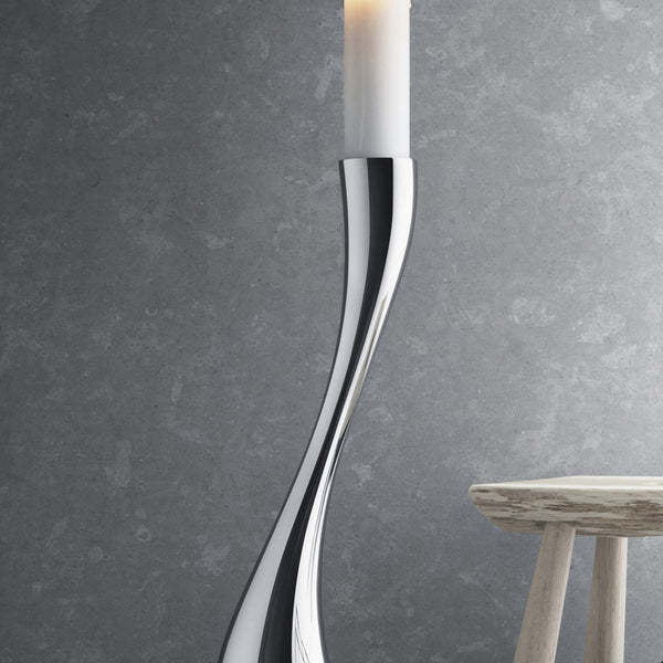 Load image into Gallery viewer, Georg Jensen Cobra Floor Candleholder, Large