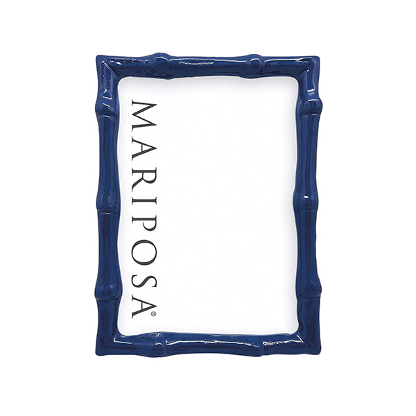 Load image into Gallery viewer, Mariposa Bamboo Blue 5x7 Frame