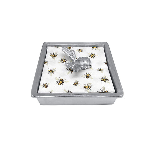 Load image into Gallery viewer, Mariposa Honeybee Napkin Box