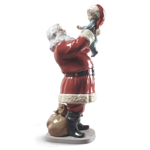 Load image into Gallery viewer, Lladro Merry Christmas Santa! Figurine