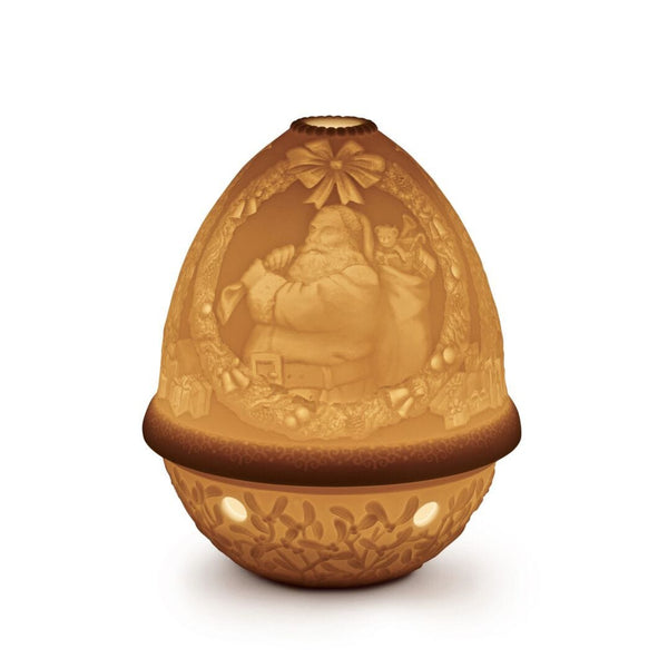 Load image into Gallery viewer, Lladro Santa Claus Lithophane - Votive