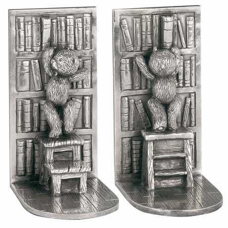 Load image into Gallery viewer, Royal Selangor Teddy Bears' Picnic Library Bookends