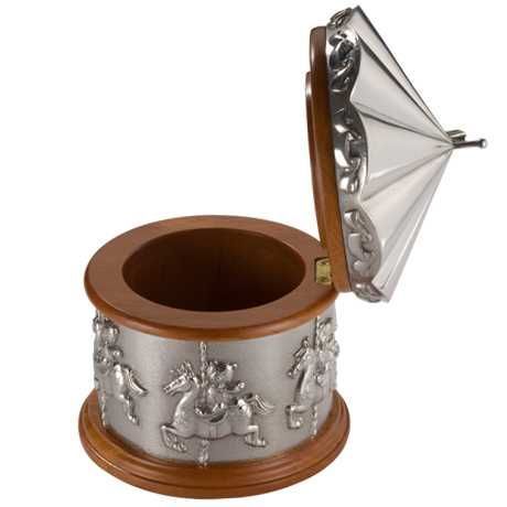 Load image into Gallery viewer, Royal Selangor Merry-Go-Round Music Box