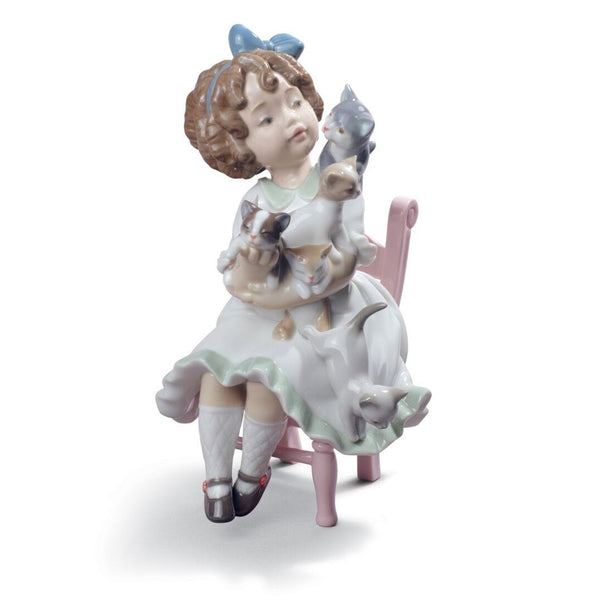 Load image into Gallery viewer, Lladro My Little Family Girl Figurine