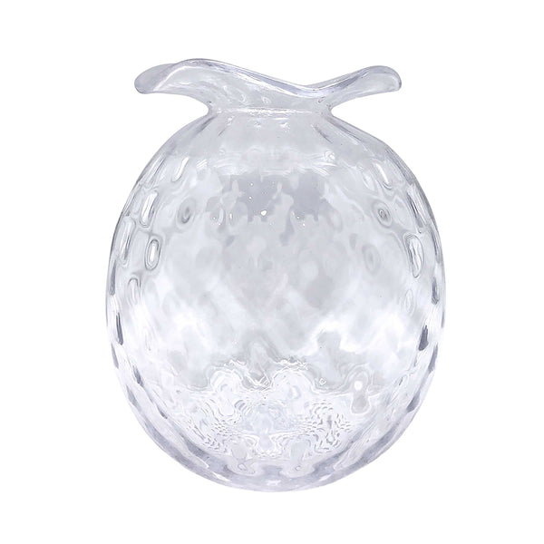 Load image into Gallery viewer, Mariposa Clear Pineapple Large Textured Bud Vase