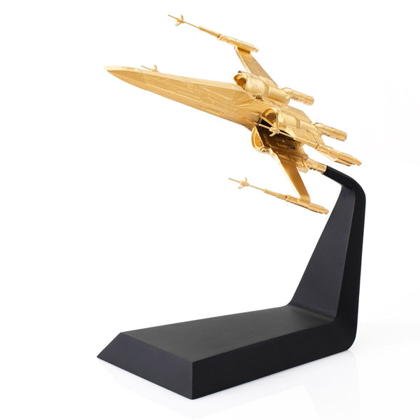 Load image into Gallery viewer, Royal Selangor Limited Edition Gilt X-Wing Starfighter Replica