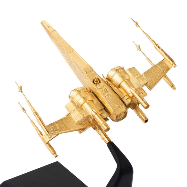 Load image into Gallery viewer, Royal Selangor Limited Edition Gilt X-Wing Starfighter Replica